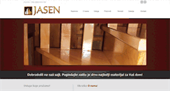 Desktop Screenshot of jasendrvo.com